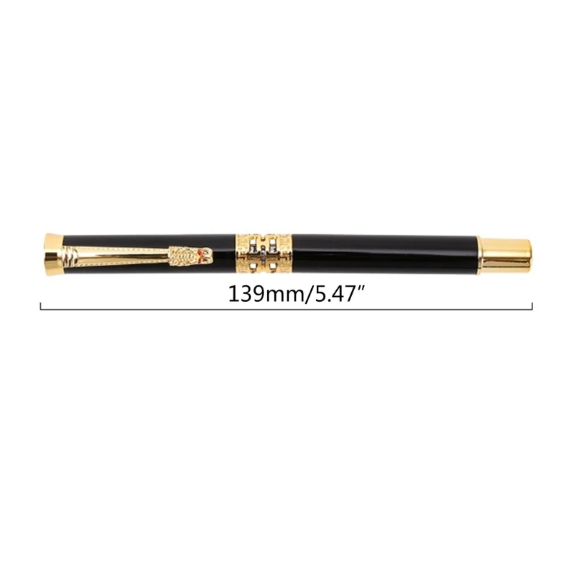 Metal Brass Writing Roller Ballpoint Pen Business Men Gift