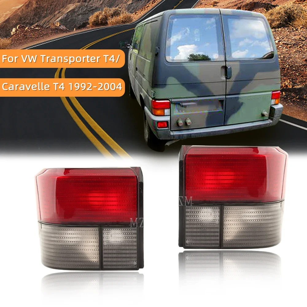 

Tail Light No Bulb For Volkswagen Transporter For VW T4 1992-2004 Caravelle Bus Signal Rear Bumper Brake Shell Fog Lamp