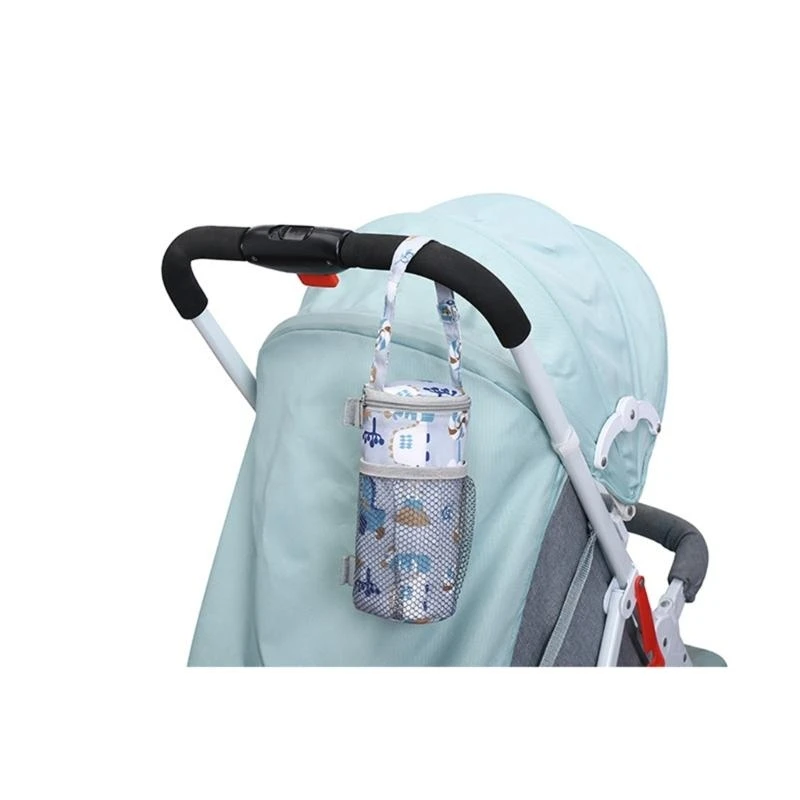 J15U حقيبة رضاعة عازلة الأكمام لعربة الأطفال حقيبة حرارية مطورة لزجاجة الحليب #3
