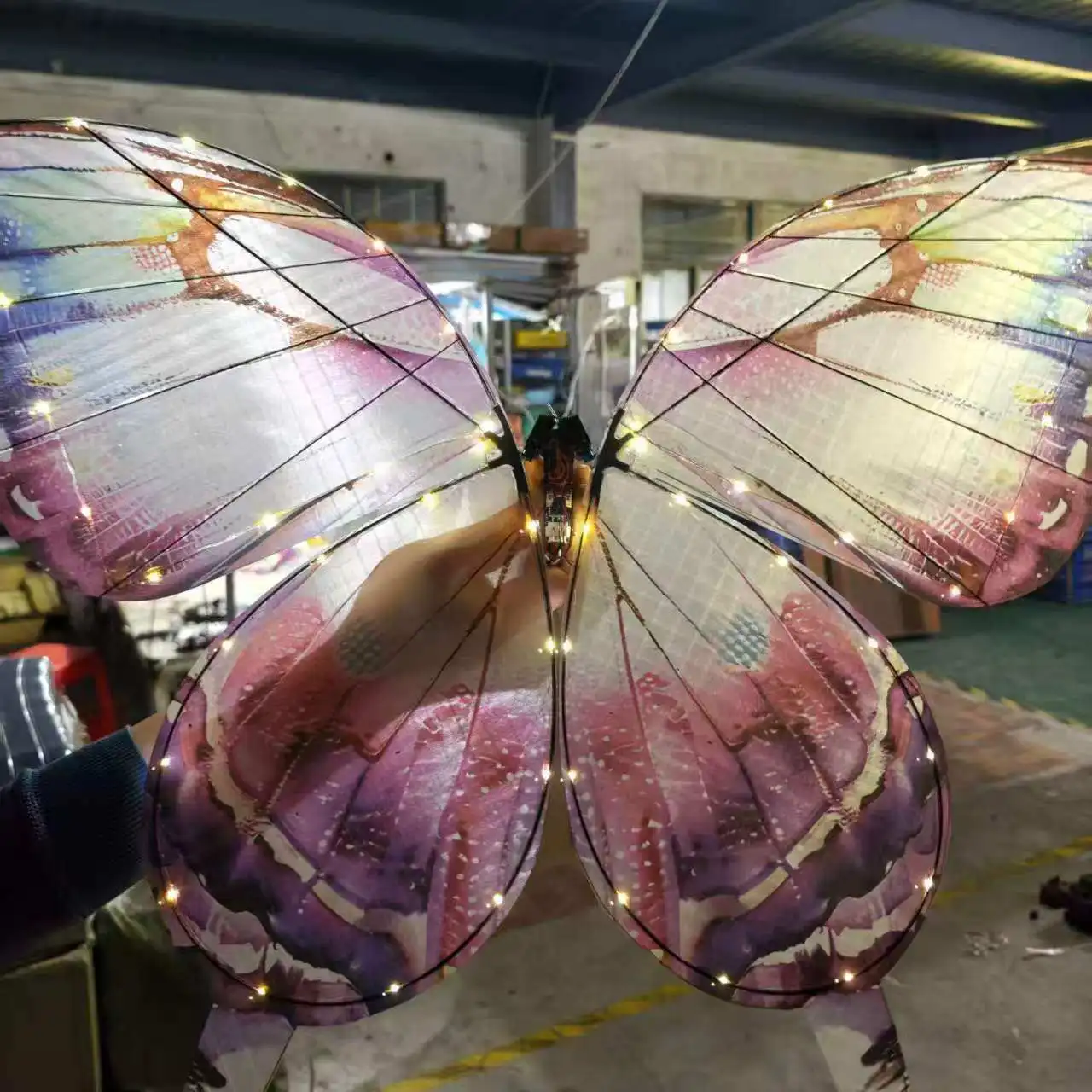 RC Bionic Butterfly Handmade Flapping Wing Drone for Wedding Event Stage Show Indoor Flying Ornithopter Custom