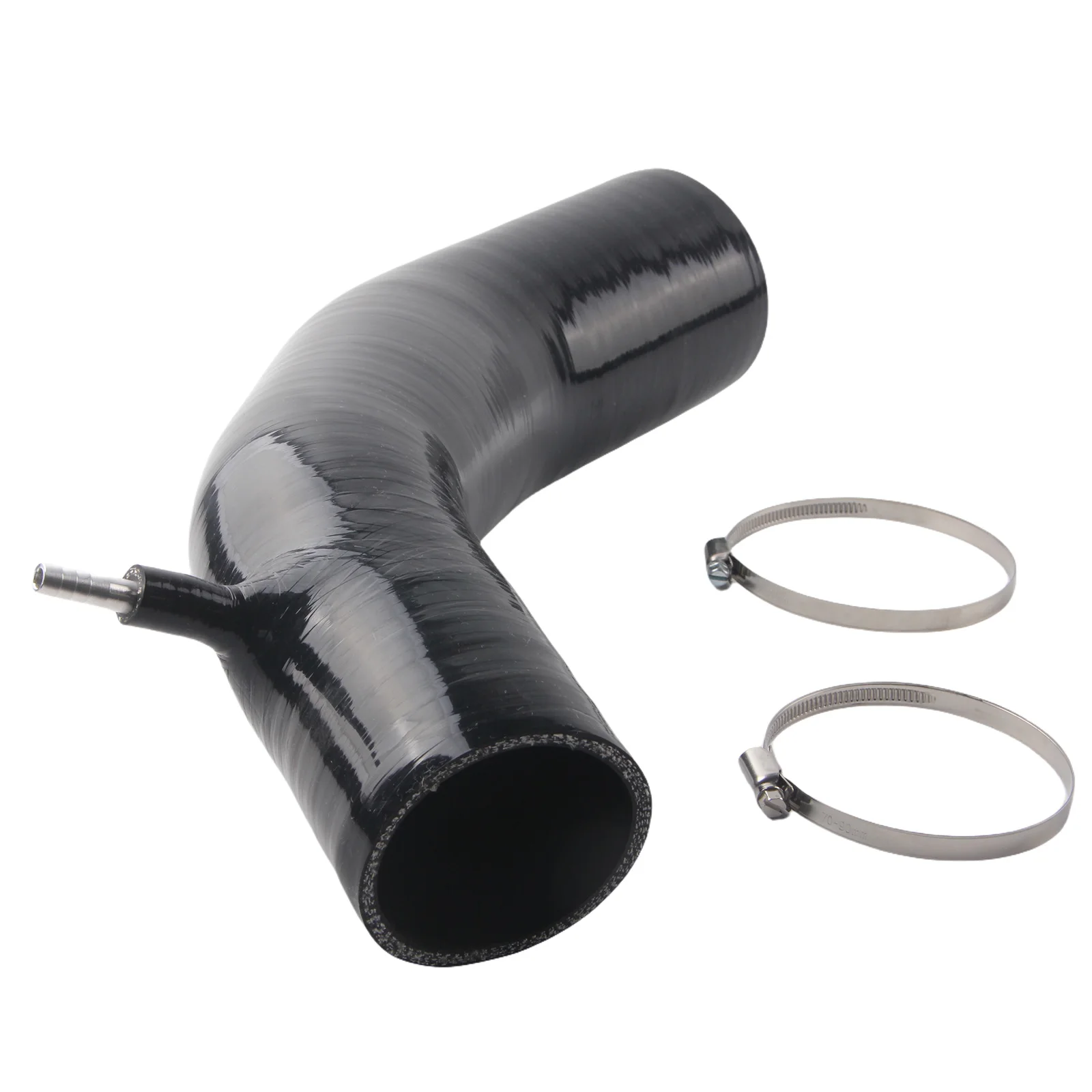 Silicone Air Intake Inlet Hose Cold Filter Compatible For Audi A7 Q7 3.0T 11-15