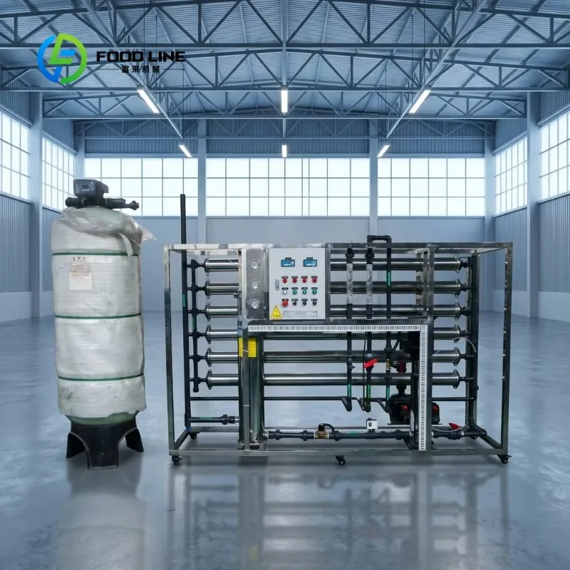 Underground Well Water Dedicated Filtration Device Custom 500L/H Industrial Reverse Osmosis Purification System