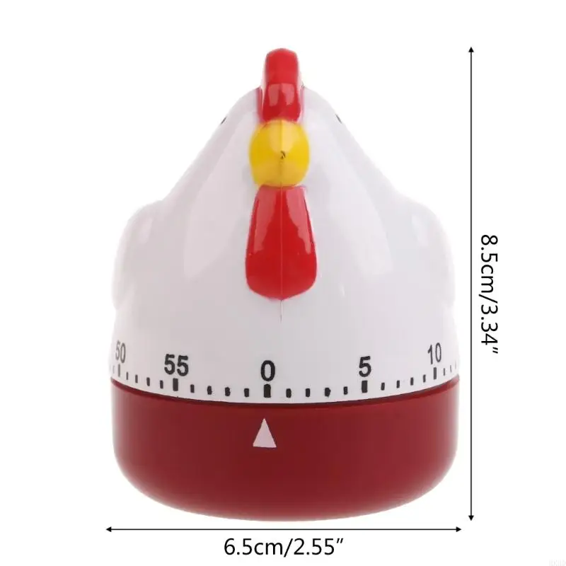 HX6D dễ thương hình dạng hen hình nhà bếp hẹn giờ đếm ngược đồng hồ đếm ngược đồng hồ nhắc nhở