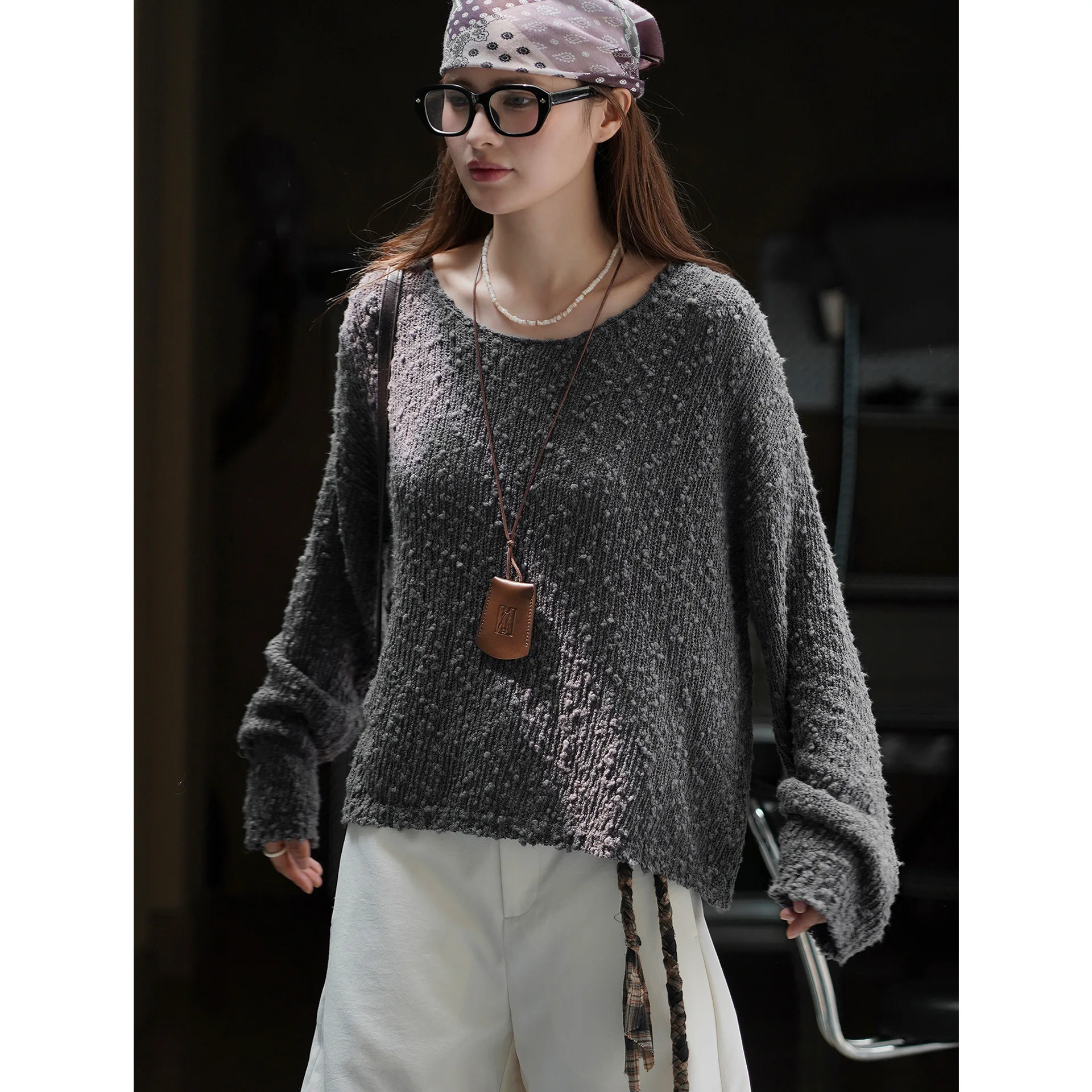 Women Cotton Blending Autumn Soft Material Hollow Out Knitted Sweater Ladies Sexy Sweater Tops Pullovers Fashion Pull Femme