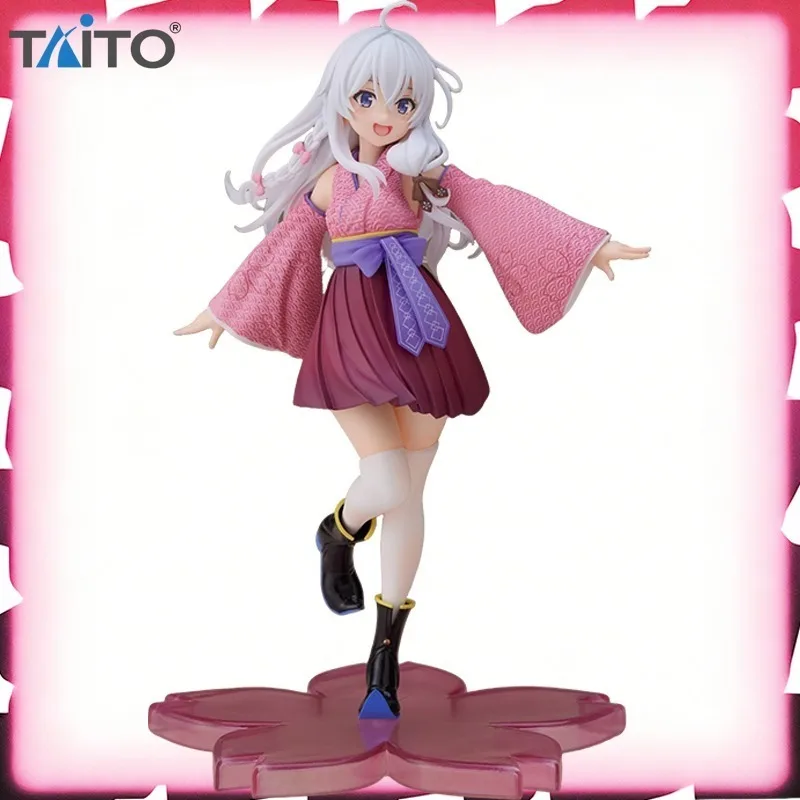 

Genuine in Stock TAITO Coreful Wandering Witch: The Journey of Elaina Elaina Sakura Kimono Figure Model Collectible OrnamentGift