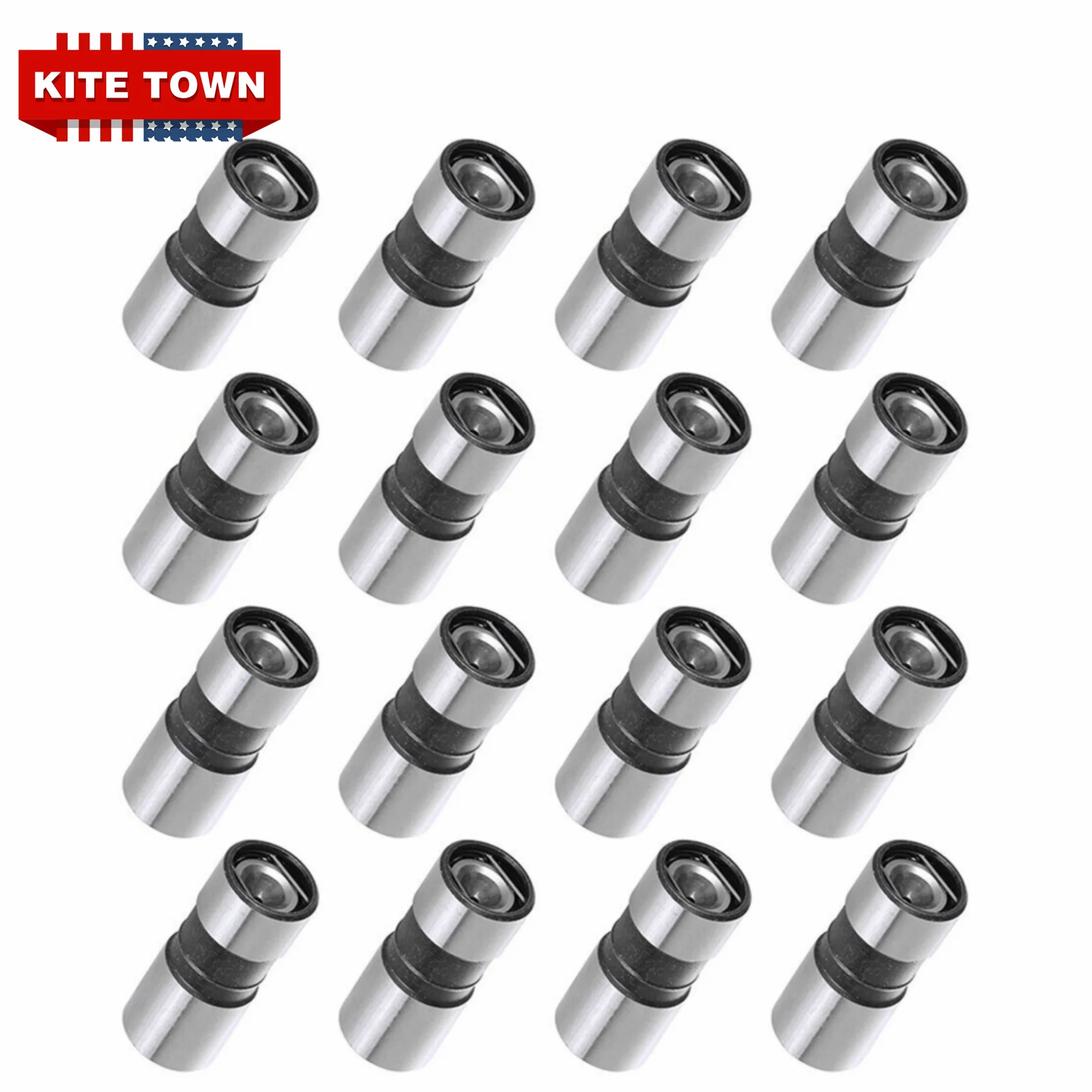 16 Hydraulic Tappet Lifters For GM SBC BBC Chevy 262 283 305 327 350 454 5.7L V8