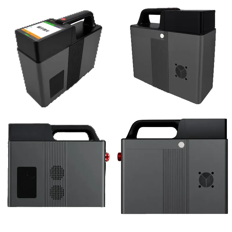for Integrated Handheld Laser Marking Machine Small Ceramic Tile Metal Engraving 30W 50W Metal Body