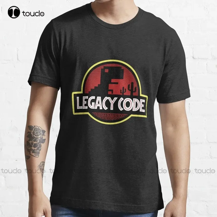 Legacy Code Programmer Developer Software Engineer Code T-Shirt Custom Aldult Teen Unisex Digital Printing Tee Shirts Xs-5Xl