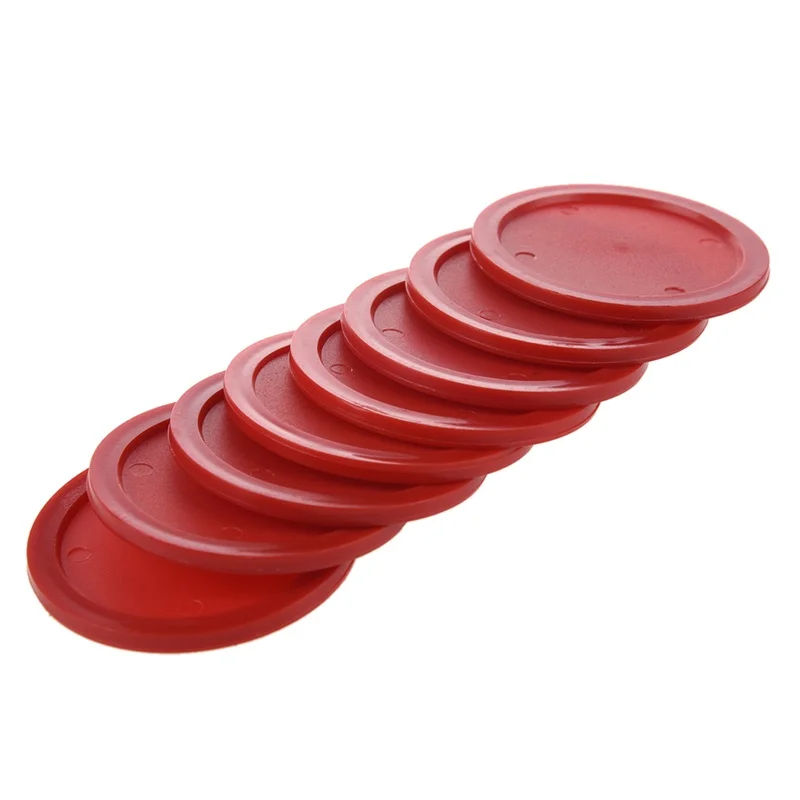 

Red Air Hockey Set (8 pcs. 63 mm Air Hockey Puck)