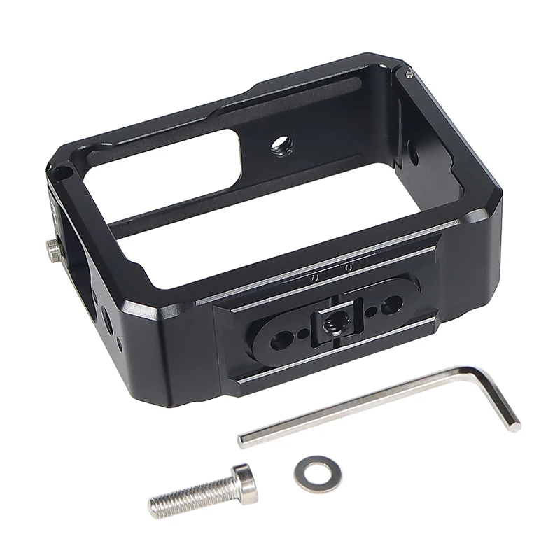 Aluminium-Schutzkäfig Rig 1/4 magnetischer Stativadapter Kaltschuhhalterung für Insta360 One R / RS Action-Kamera, erweiterter Rahmen – Detail 27