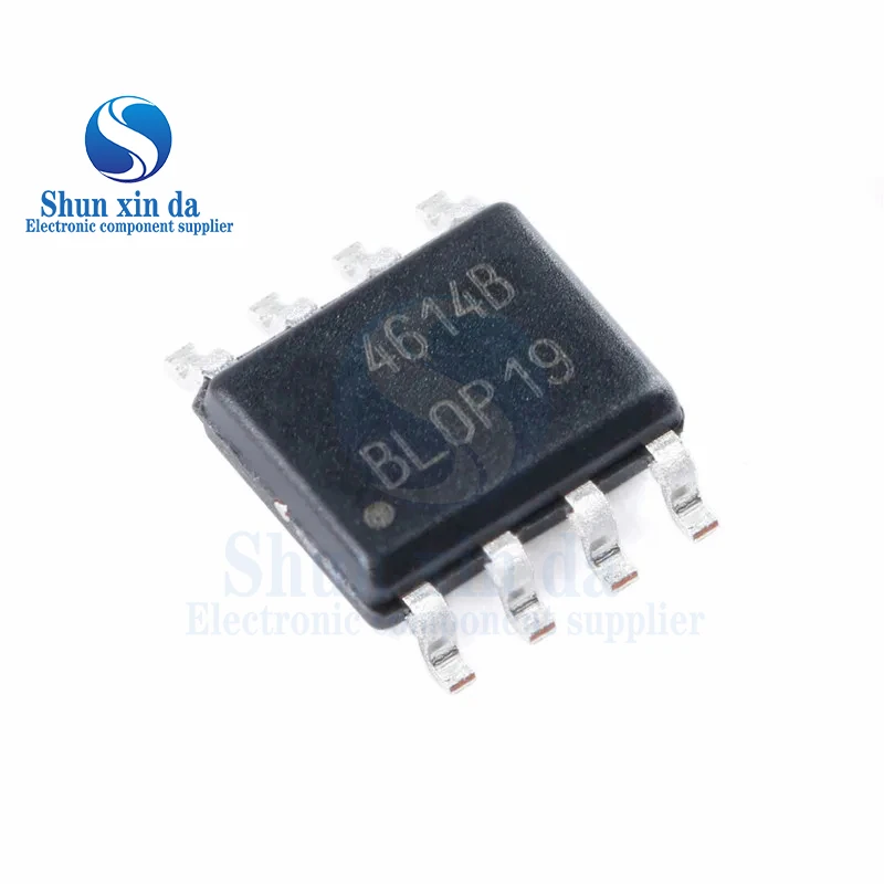 20PCS AO4600 4600 SOP-8 30V 6.2A 18.5A N + P -Channel Enhancement Mode Power MOSFET IC
