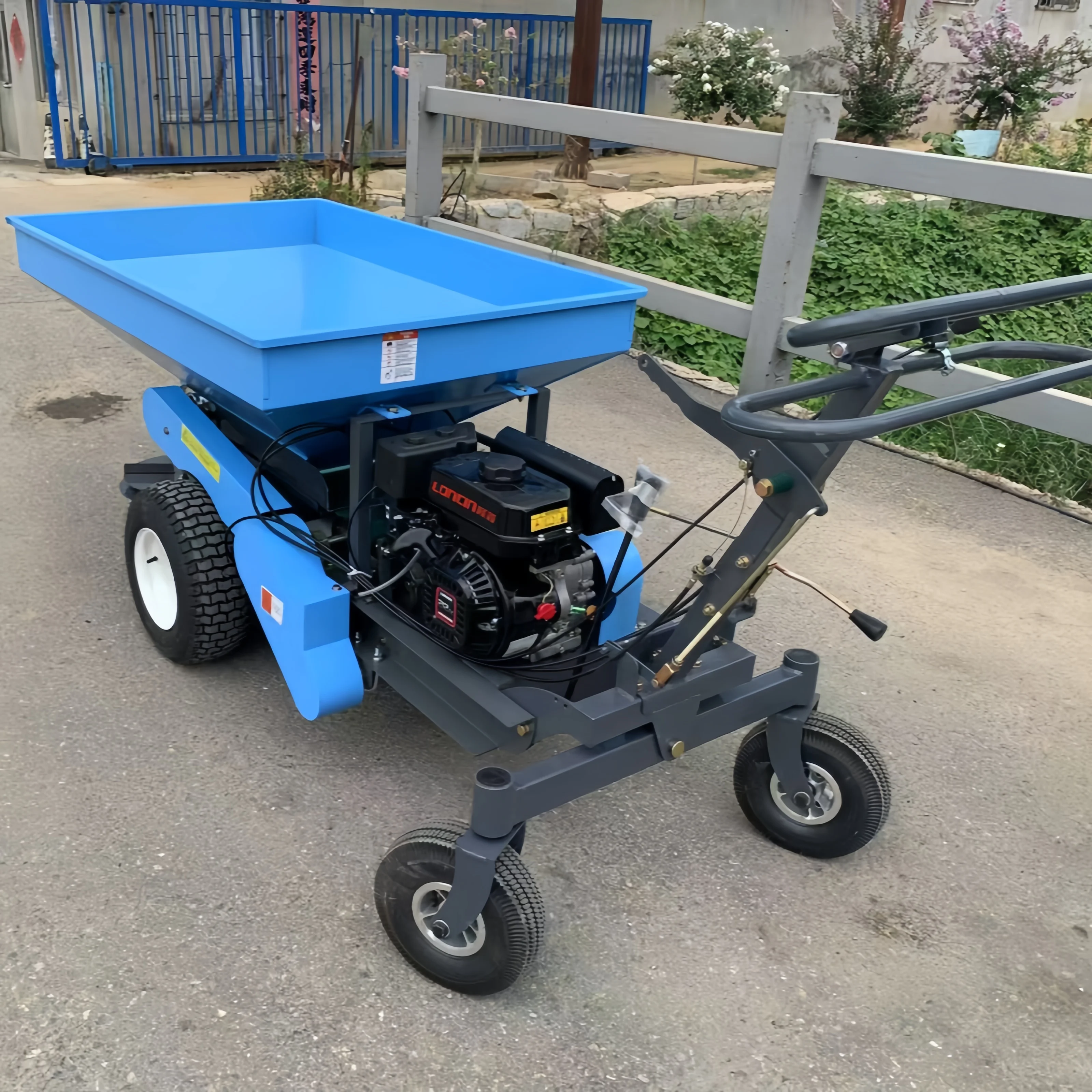 Self Propelled Dual-purpose Spreader Rotating Lawn Feed Spreader Automatic Spreader