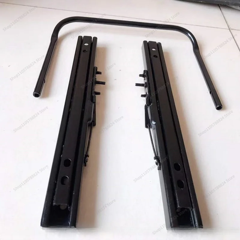 For car seat double lock slide, modified commercial vehicle, van seat extended slide