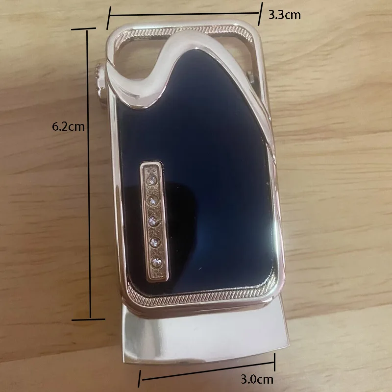 3,0 2,5 cm breite automatische Legierung schnalle ohne Bund