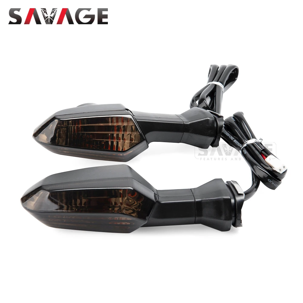 Turn Signal Indicator Light For KAWASAKI NINJA 300 400 Versys 650 1000 Z1000SX Z800 ER6N ER6F ZX6R Motorcycle Rear Front Flasher