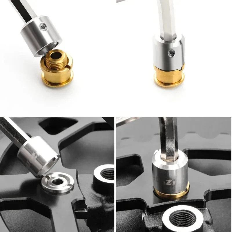 AliExpress TOOPRE 2025 MUQZI Chainring Bolts Nut Wrench Chainring Screw Removal Install Tools MTB Road Folding Bike Chainwheel Tool