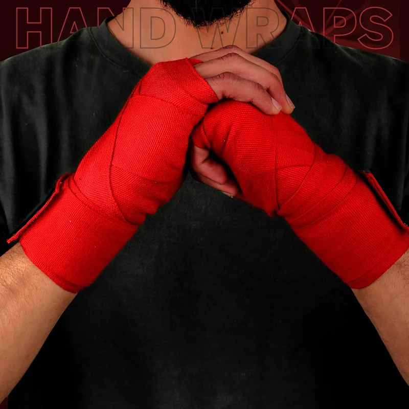 Boxing Hand Wraps Cotton Boxing Bandages Inner Gloves with Extra Wide Closure for Men Women Kid MMA Muay Thai Taekwondo Handwrap