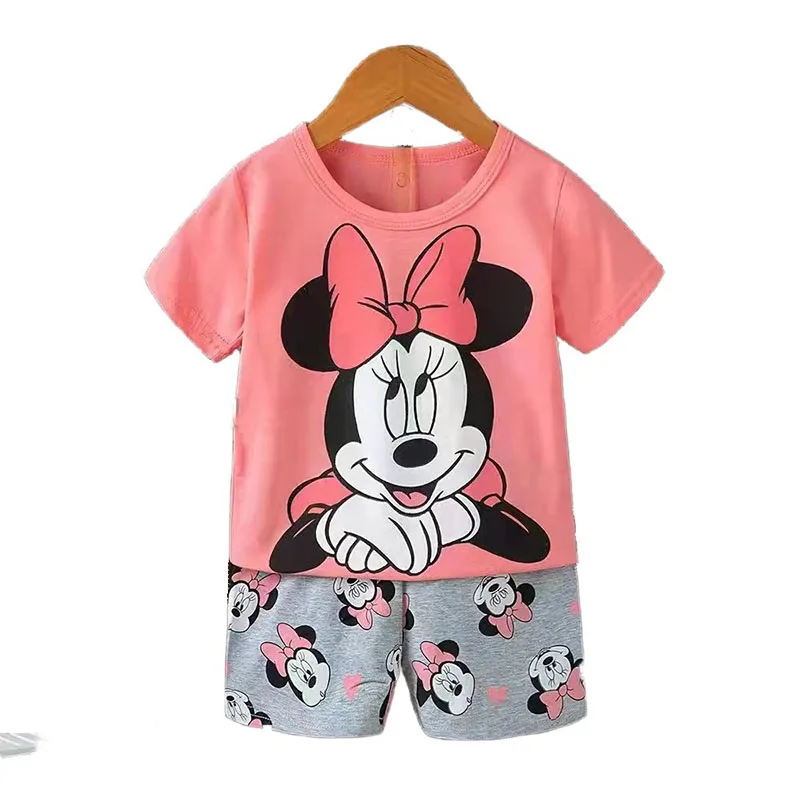 Cute Baby Girl Clothes Newborn Girl Infant Summer Children Clothing Suit Baby 0-3year Outfit Toddler Kids Pajamas