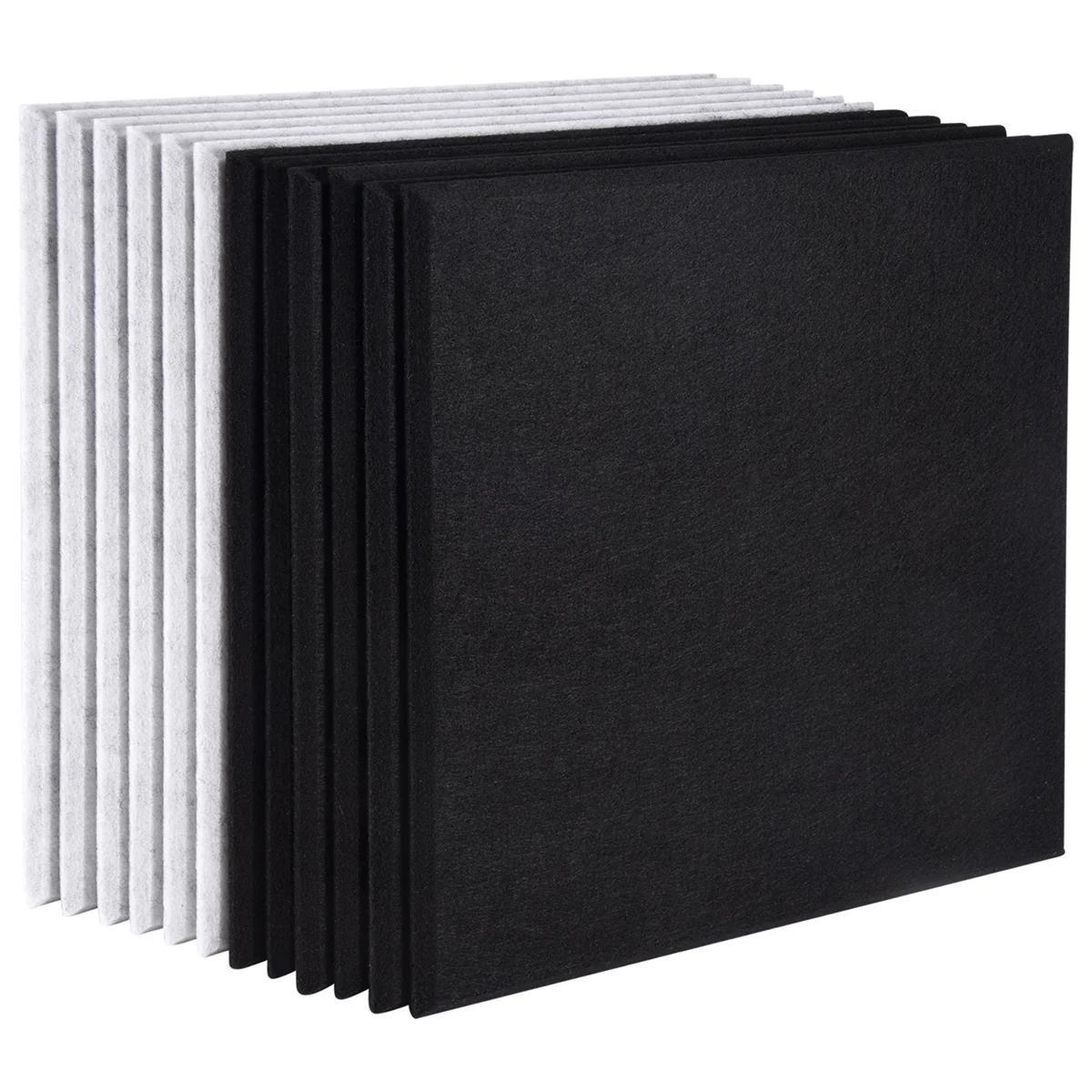 12 Pcs Acoustic Foam Panels,Soundproofing Panel Beveled Edge Sound Panels, Acoustic Treatment Used in Home&Offices Wall