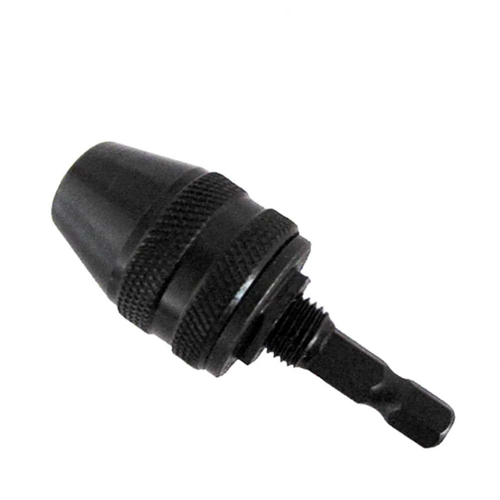 

8mm Hex Shank Drill Chuck Keyless Impact Adapter Screwdriver Tool Woodworking Accessories 8mm Drill Chuck