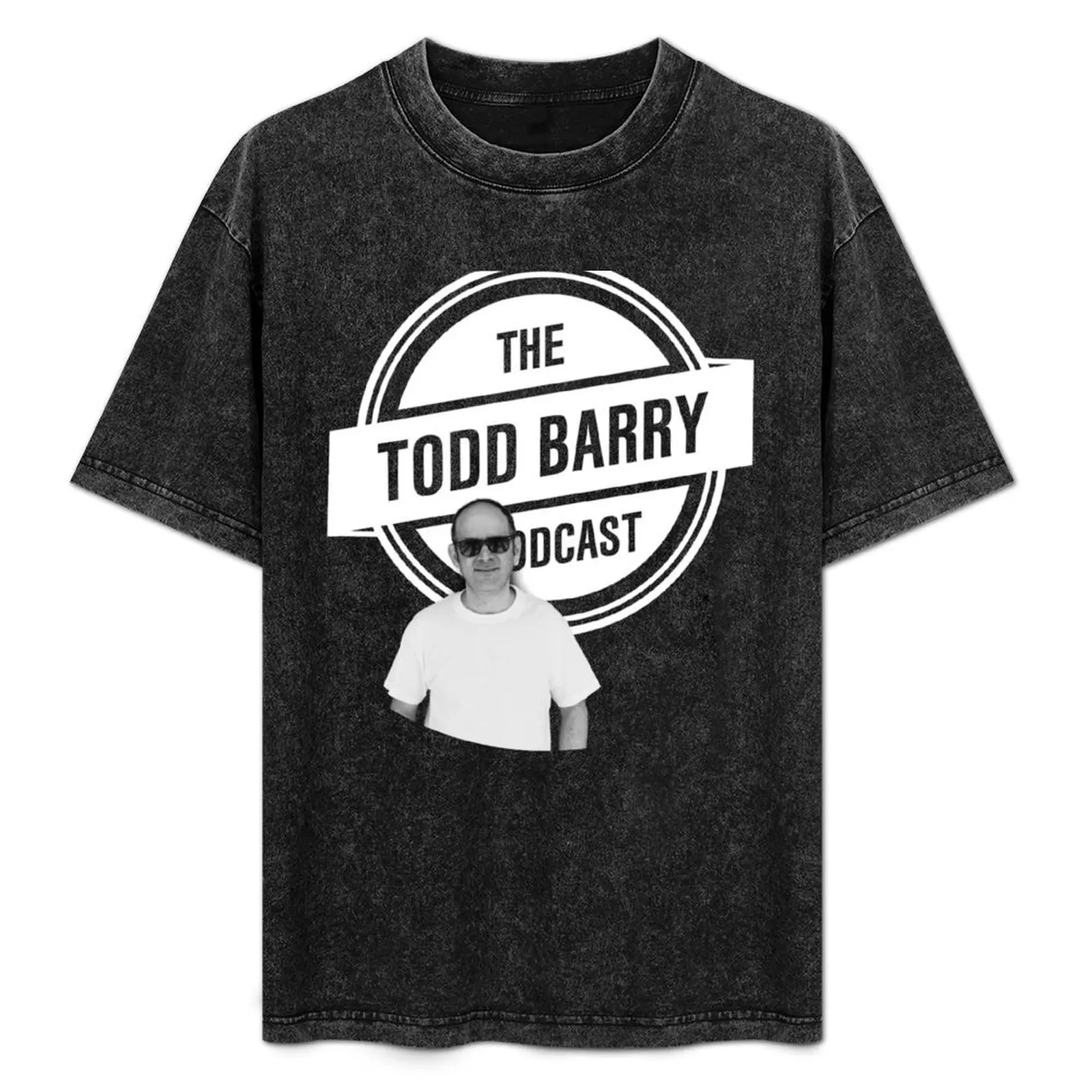 

The Todd Barry Podcast T-Shirt Minimalist Plain Crew Neck T-Shirt