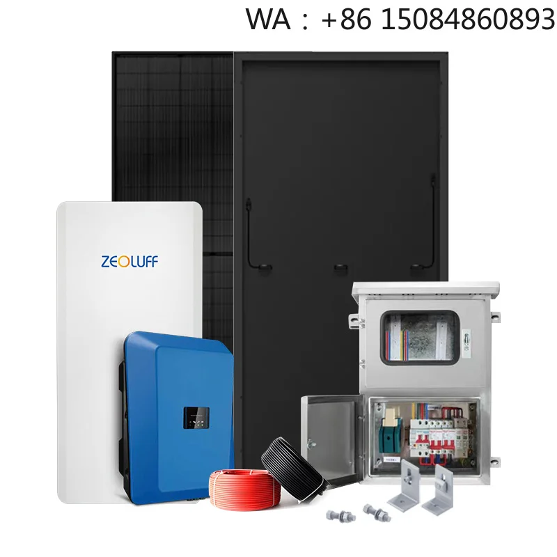 Plug And Play Solar SystemBalcony Solar MicroinverterSolar Panel With Battery And Inverter Containerized Mobil Off Grid Placa Pa