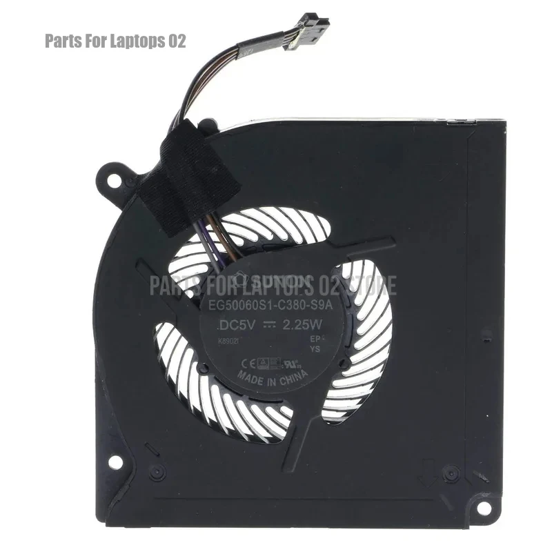 Ventilador de refrigeración para CPU Schenker XMG NEO 15 17 GK5CQ7Z EG50060S1-C380-S9A THER7GK5C6-1411 EG50060S1-C380-S9A