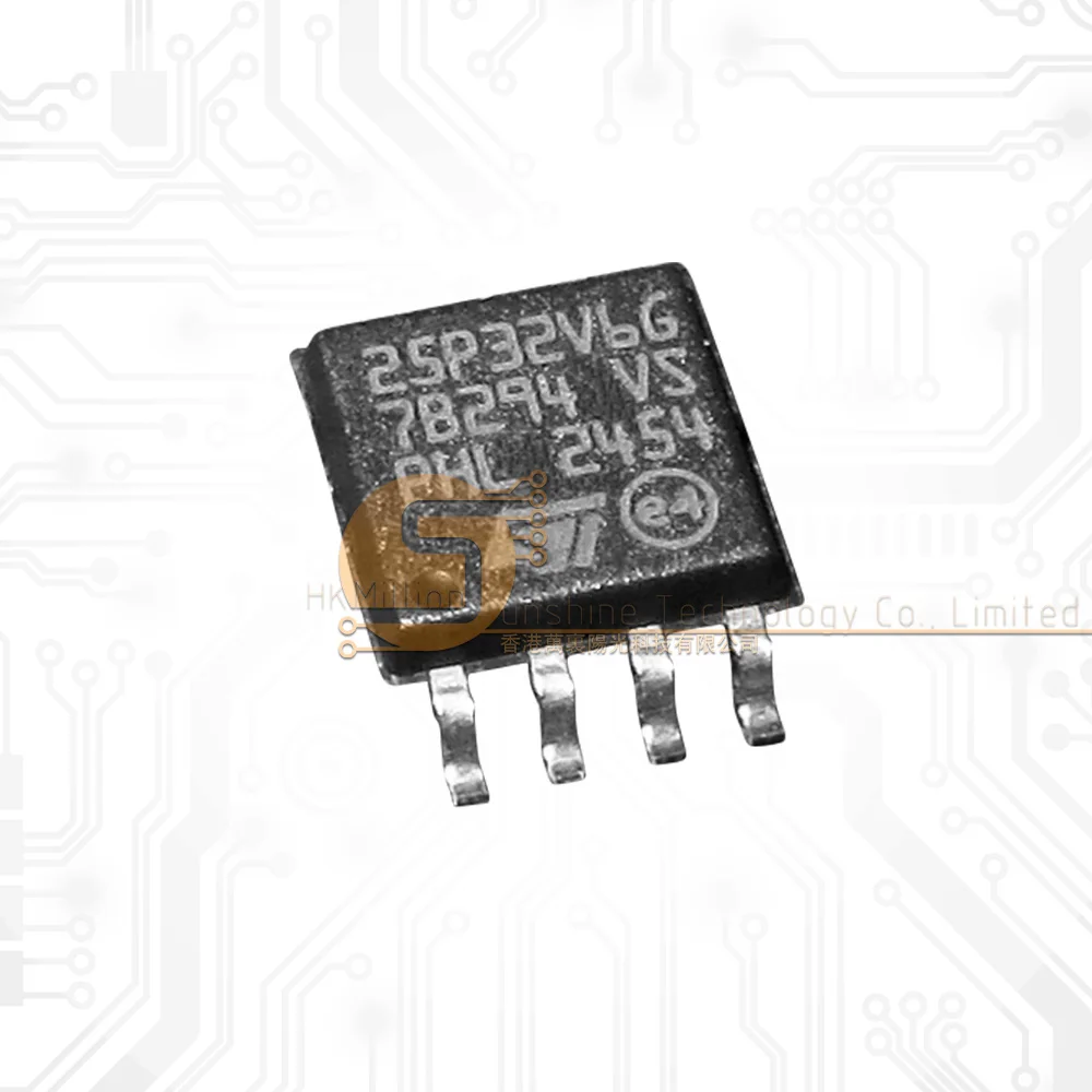 2-10pcs M25P32-VMW6TG 25P32V6G SOP-8 IC Flash 32MBIT SPI 75MHZ SOP8 Original new IC