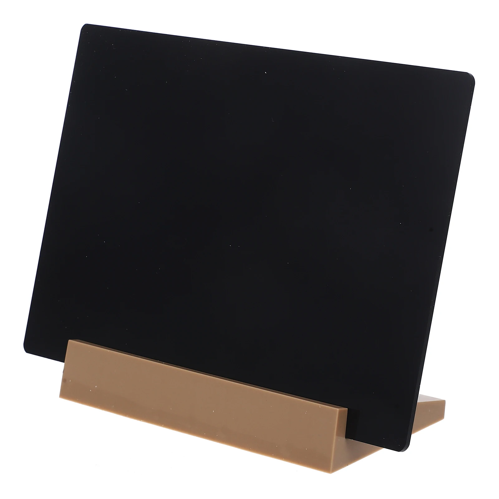 

Small Chalkboard Sign Desktop Memo Chalkboard Tabletop Blackboard Sign for Home Wedding Menu Display 120 Characters