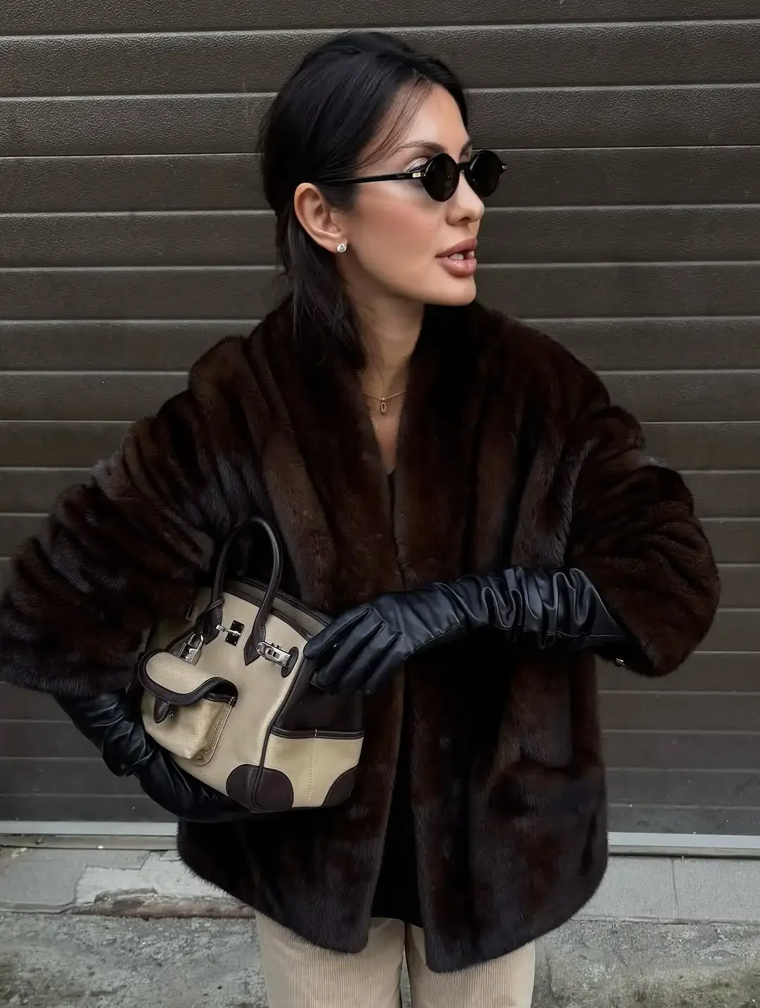 Women Solid Oversized Faux Fur Coat Shawl Collar Open Front Fluffy Thick Furry Jacket 2026 Loose Warm Winter Chic Streetwear New