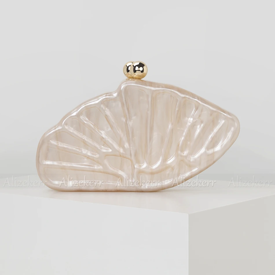 Alizekerr Irregular Shaped Acrylic Box Evening Bags Women Elegant Boutique Clutch Purses And Handbags High Quality Wedding Party