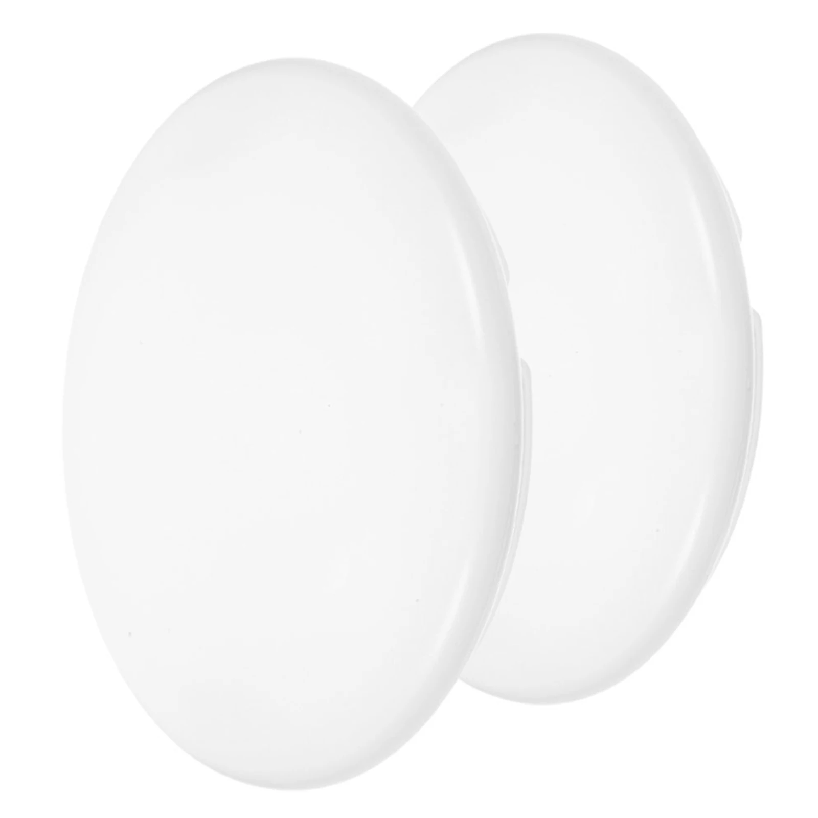 

2 шт. круглые чехлы для потолочных светильников, дизайн с поворотным замком из ПВХ, простая установка, спальня, балкон, кухня, ванная комната, сменные абажуры