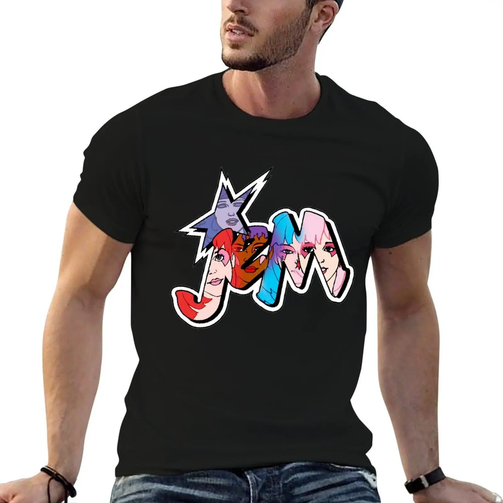 

Jem - The Holograms T-Shirt custom t shirt vintage cute tops blanks mens t shirts