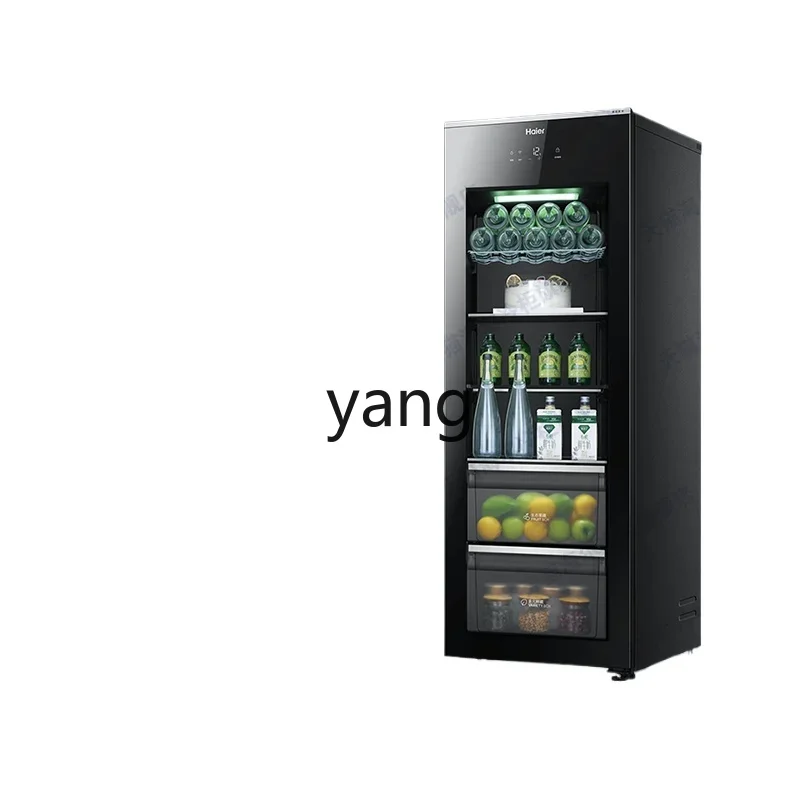 

CX 200L Ice Bar Air Cooled Frost Free Household Beverage Fruit Tea Refrigerated Cabinet