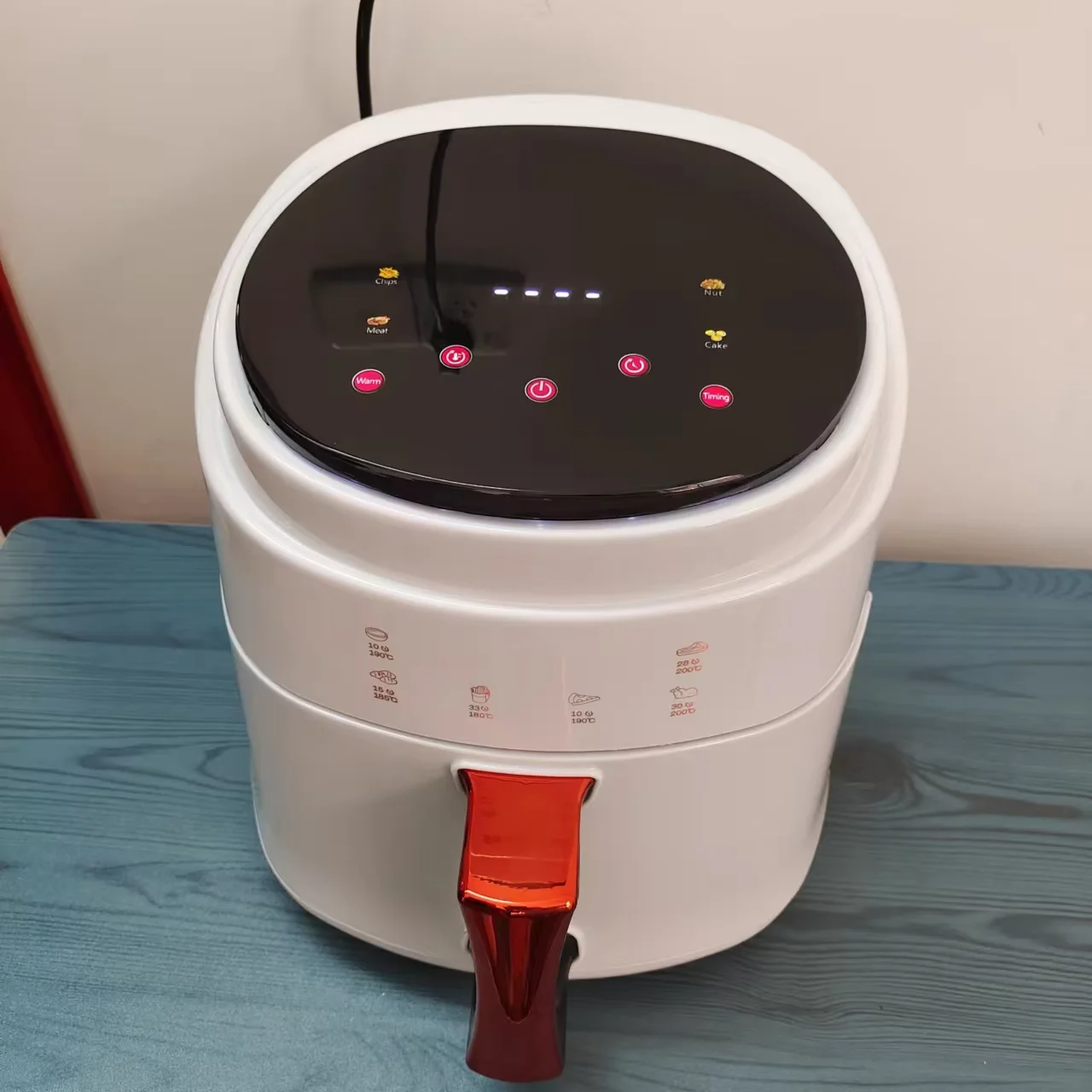 

8L Air Fryer Multi-functional Automatic Home Touch Screen Large Capacity Non-oil Smoke Fries Electromechanical Fryer