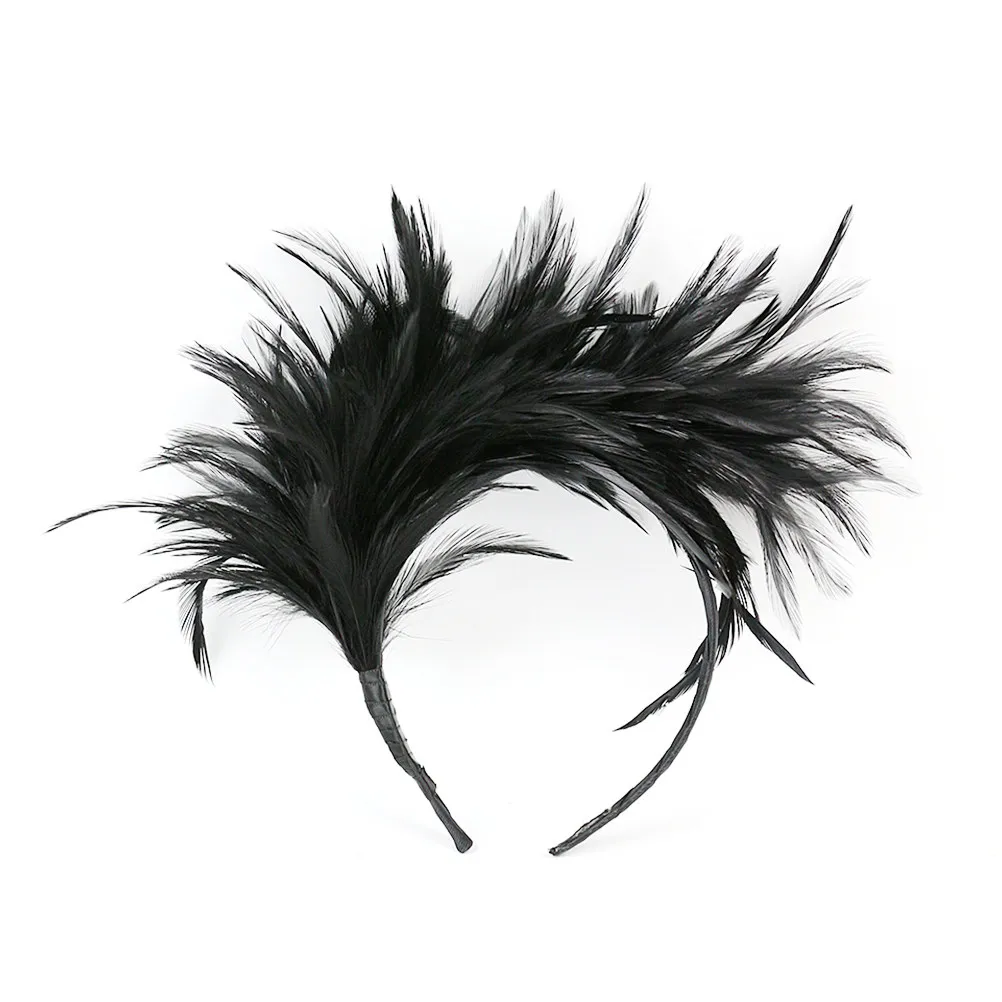 Hair Band Black Premium Lightweight Performance Headband Party Headdress Cosplay Photo Props Elegant Creative Hair
