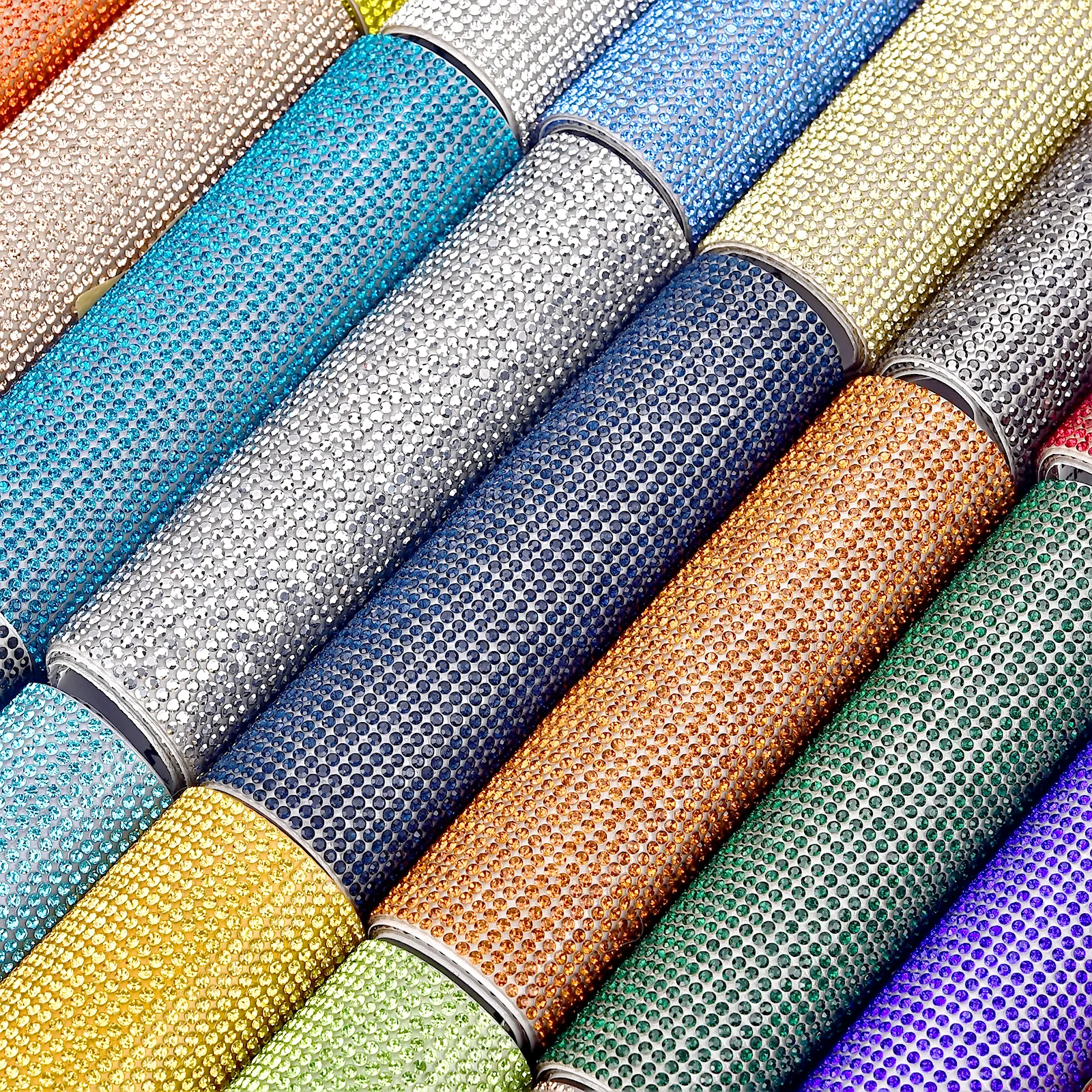 

Self-Adhesive Crystal Rhinestone Sticker Shiny Glass Rhinestone Ribbon Sticker For Arts/Crafts DIY Event Car Phone Shoes Decor