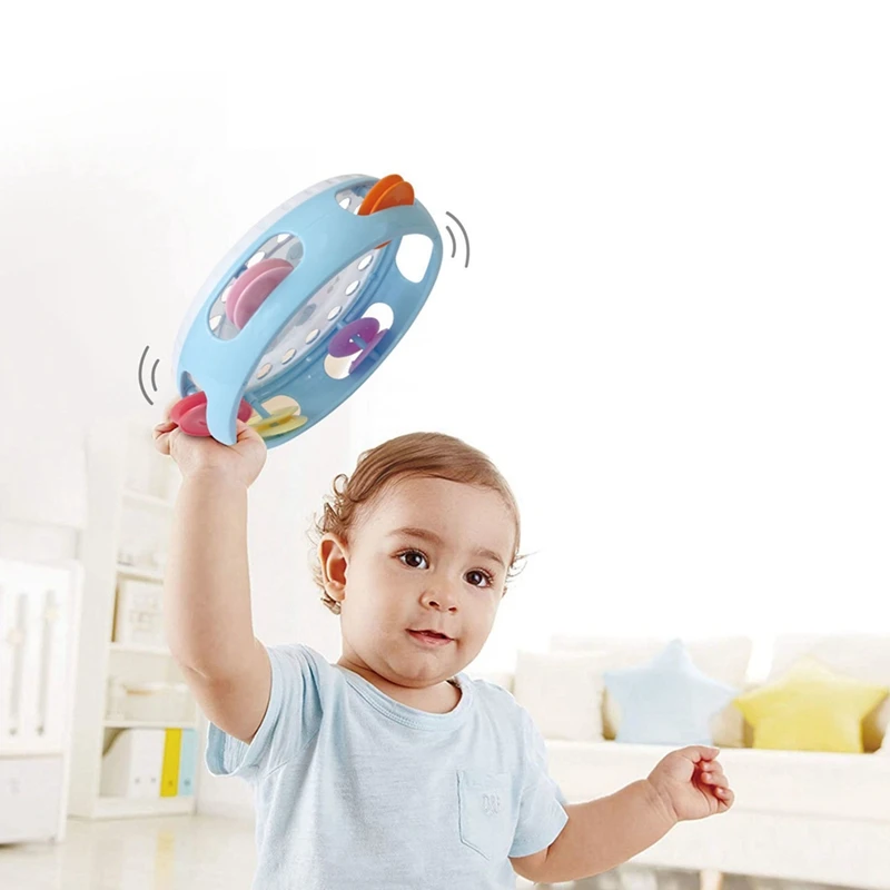 Children Clapping Tambourine Delicate Tambourines Percussion Instrument Adorable Tambourines Handheld Tambourine Easy To Use