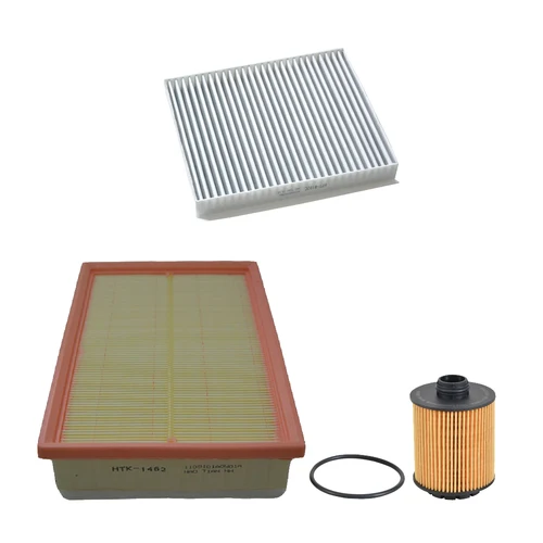 Juego de filtros de 3 uds para HAVAL H6 2022 2023 2024 Dargo Great Wall GWM XY F7 MOCHA motor cabina A/C piezas de filtro de aceite de aire 1109101 AGW01A