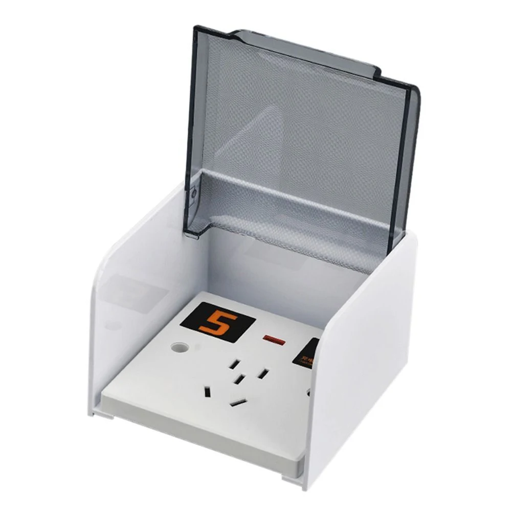 AAAAAOutdoorSocketProtective Cover Bathroom Electric Waterproof Cover Power Outlet Rainproof Box Electrical Supplies