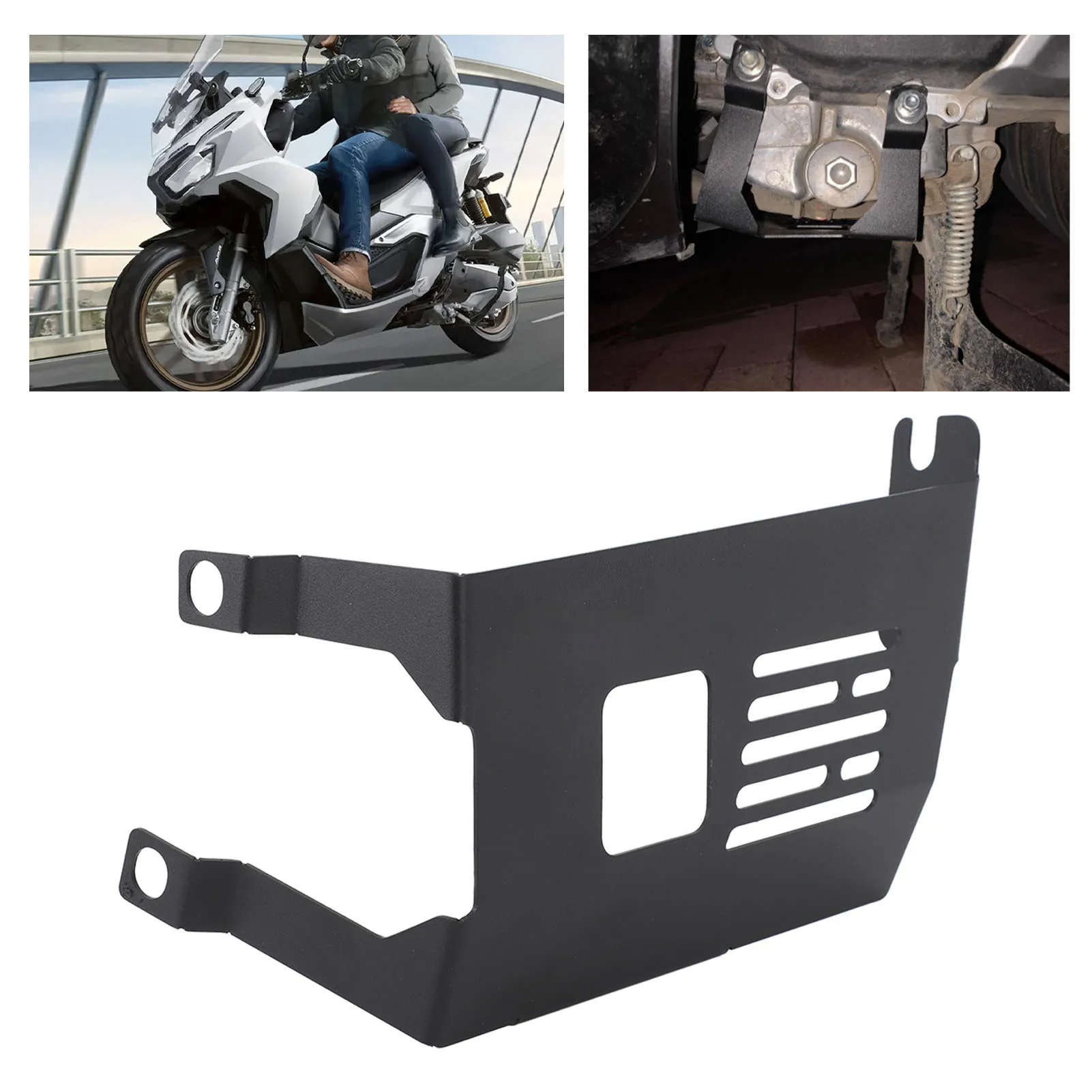 

Защитная пластина мотоцикла, защитная пластина шасси двигателя из алюминиевого сплава для ADV160 2021-2023, черная