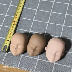 original doll with only head cute bartz black white 27cm dongcheng