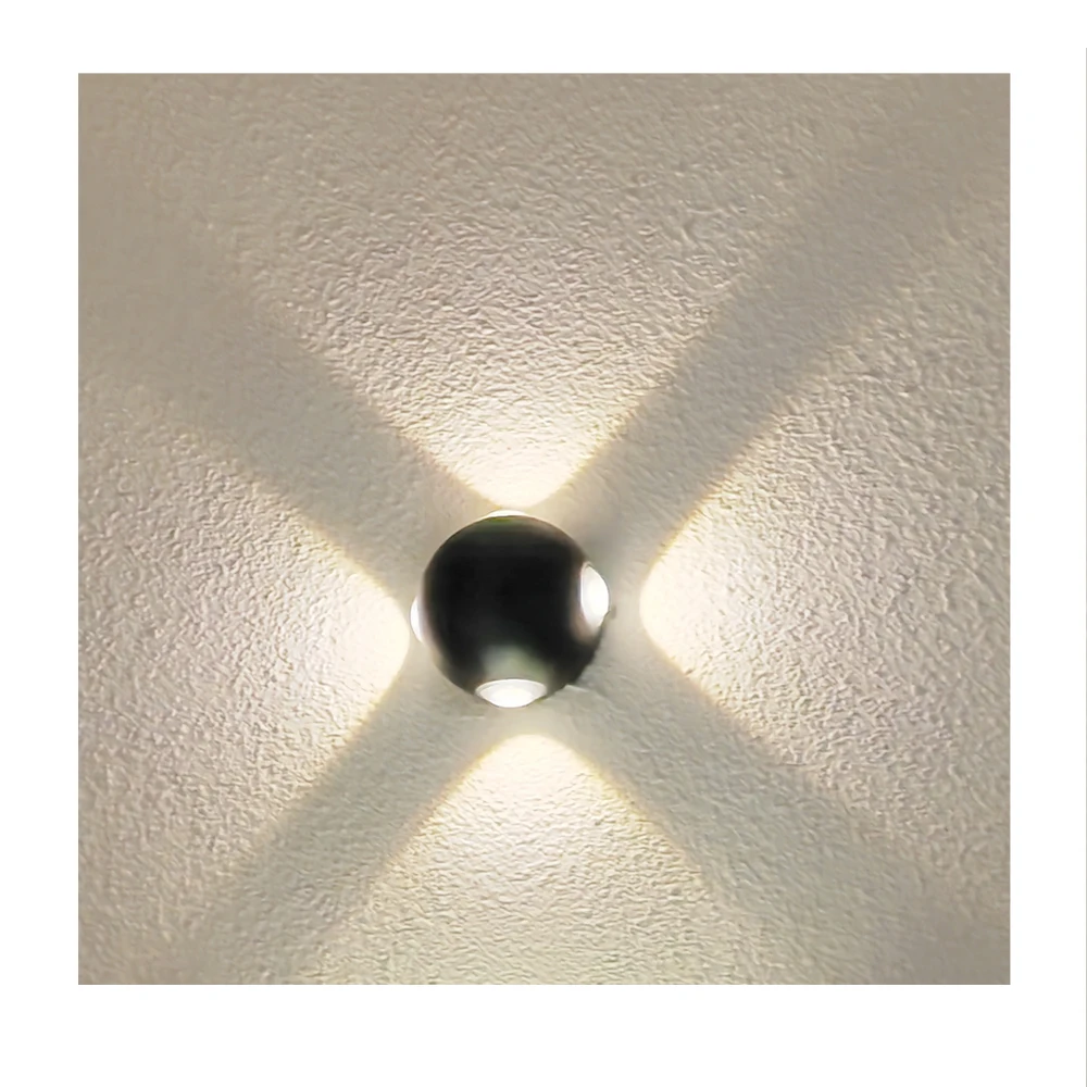 

Up Down Black White Wall Lights For Home Hotel Office Modern Luxury Creative Aisle Corridor Wall Sconce