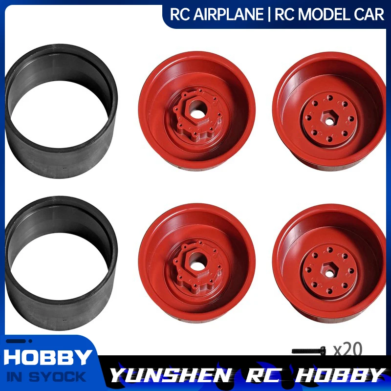 

Crossrc Tl4 Front And Rear Wheel Hub Set (2-Piece Set) Cs-97401548 974015549/97401549 97401548, Two Pieces Per Set