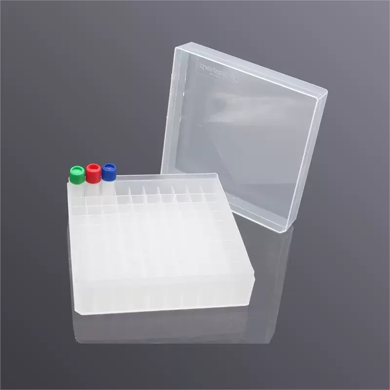 Biosharp Plastic Freezing/Cell Freezing Tube Box 2ml-50well 5ml-36well Ultra-low Temperature Liquid Nitrogen Laboratory Box