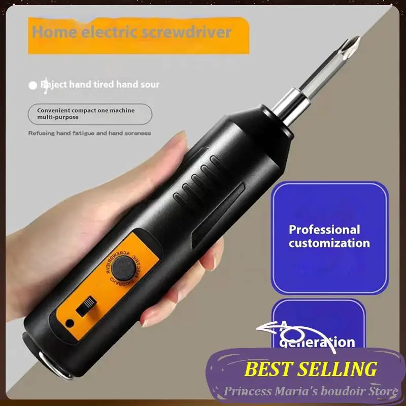 

AB30-Electric Screwdriver,Automatic Home Repair Tool Kit With Led Light,USB Rechargeable Cordless Magnetic Screwdriver