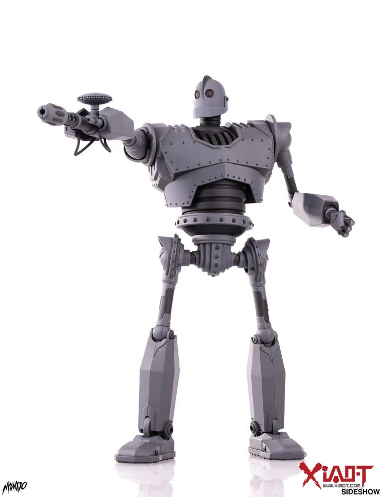 Original SIDESHOW X MONDO 905821「The Iron Giant 」Action Figure Toy Model  31.7cm