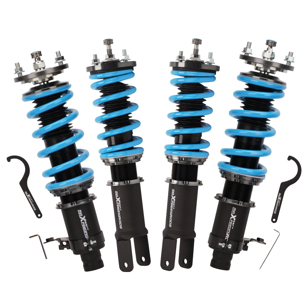 MaXpeedingrods Adj. Damper Coilover Coil Spring Strut For Honda Civic EC ED EE EF EK EG EJ EM Acura Integra DA DB