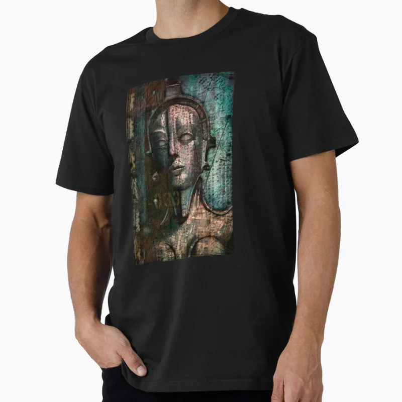 Fritz Lang's Classic Sci fi  Metropolis Gift t shirt for man Futuristic Robot Maria Graphic Clothes 1223 All size Tops S-6XL Tee
