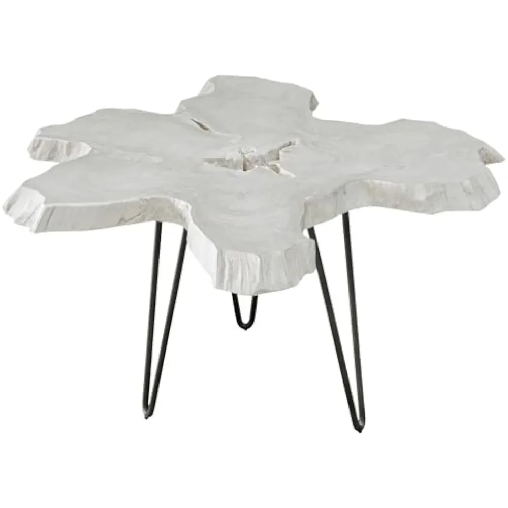 Coffee Table-17.25 Inches Tall and 38 Inches Wide, Decorative Contemporary Transitional Coffees Tables and Display, Coffee Table